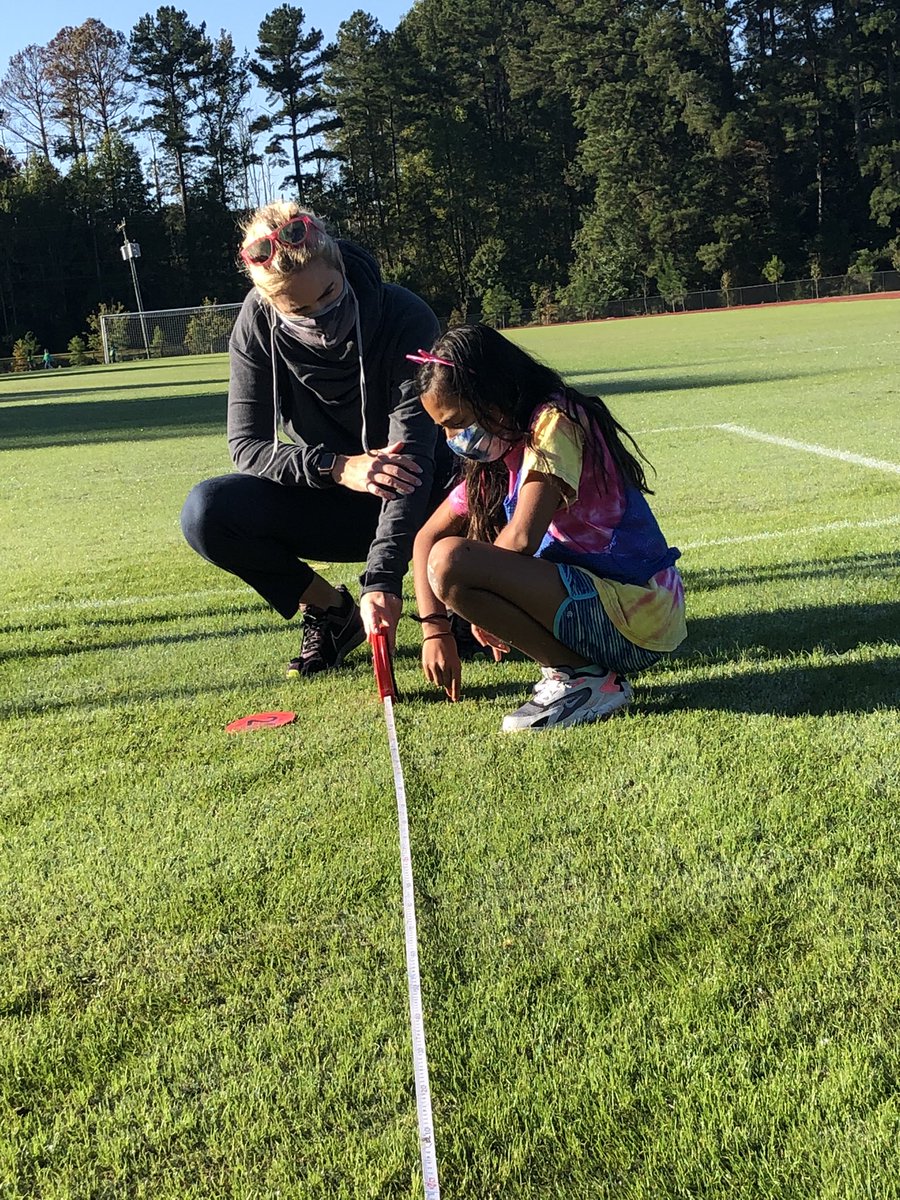 clronco's tweet photo. Math in Motion @DurhamAcademy with 4th graders, their awesome teachers and a PE connection! https://t.co/7W7xUGtl5R