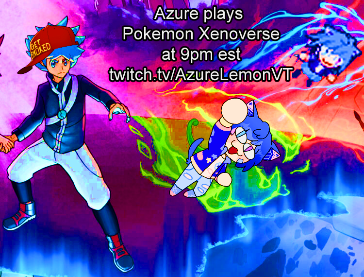 AzureLemonVT's tweet photo. Going for the pokedex in the Pokemon Fangame Xenoverse and doing the end game stuff! Yahoo~
Come join a cat on his mission to pet every single dog. EVERY SINGLE ONE
link below
#VTuber #VTuberUprising #ENVTuber #Azure_live https://t.co/4V3YltIjl2