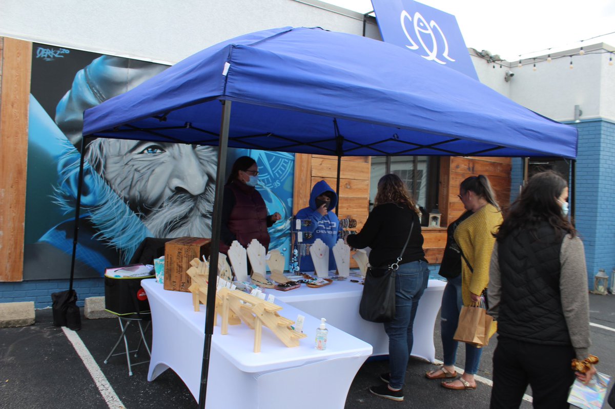 GoWalkerville's tweet photo. Another successful Pop Up Event🎉

A big thanks to all of our vendors, businesses &amp; community members for coming out this weekend, supporting local &amp; visiting all of us here in Walkerville! 

Stay tuned for more great things coming soon! 

#visitwalkerville #yqgpopupevents #yqg https://t.co/D1pGYa5qqx