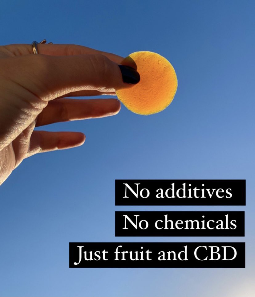 pickflowerz's tweet photo. Have you tried our all-natural fruit thins? Nothing but fruit and CBD. https://t.co/CMarr6aMDt
