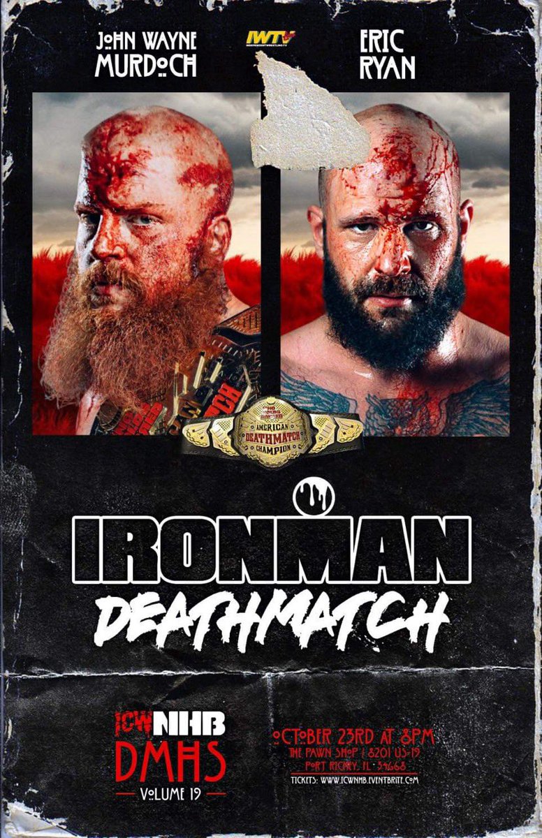 blklkp's tweet photo. You already know the vibes str8 to #HARDCOREHELL THIS WKND ON @indiewrestling!

#ThePumpkinQueen  @sage_sin FIGHT #TheHoneyBadger @FearlessNeil in a #PumpkinPatchDeathmatch 
and in a 60 min #IronmanDeathmatch @TheDukeJWM defends the #AmericanDeathmatchTitle against @Ericryanpro! https://t.co/ktq5XHr1hP