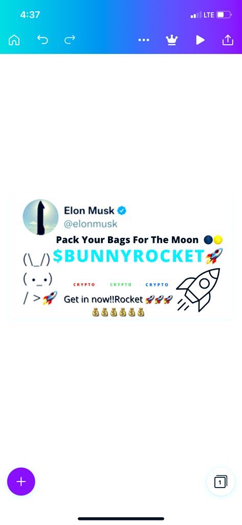 CryptoBagChasse's tweet photo. Don’t miss this opportunity! $$ $Bunny Rocket to the moon 🌝 https://t.co/LcqX2Qq6fB