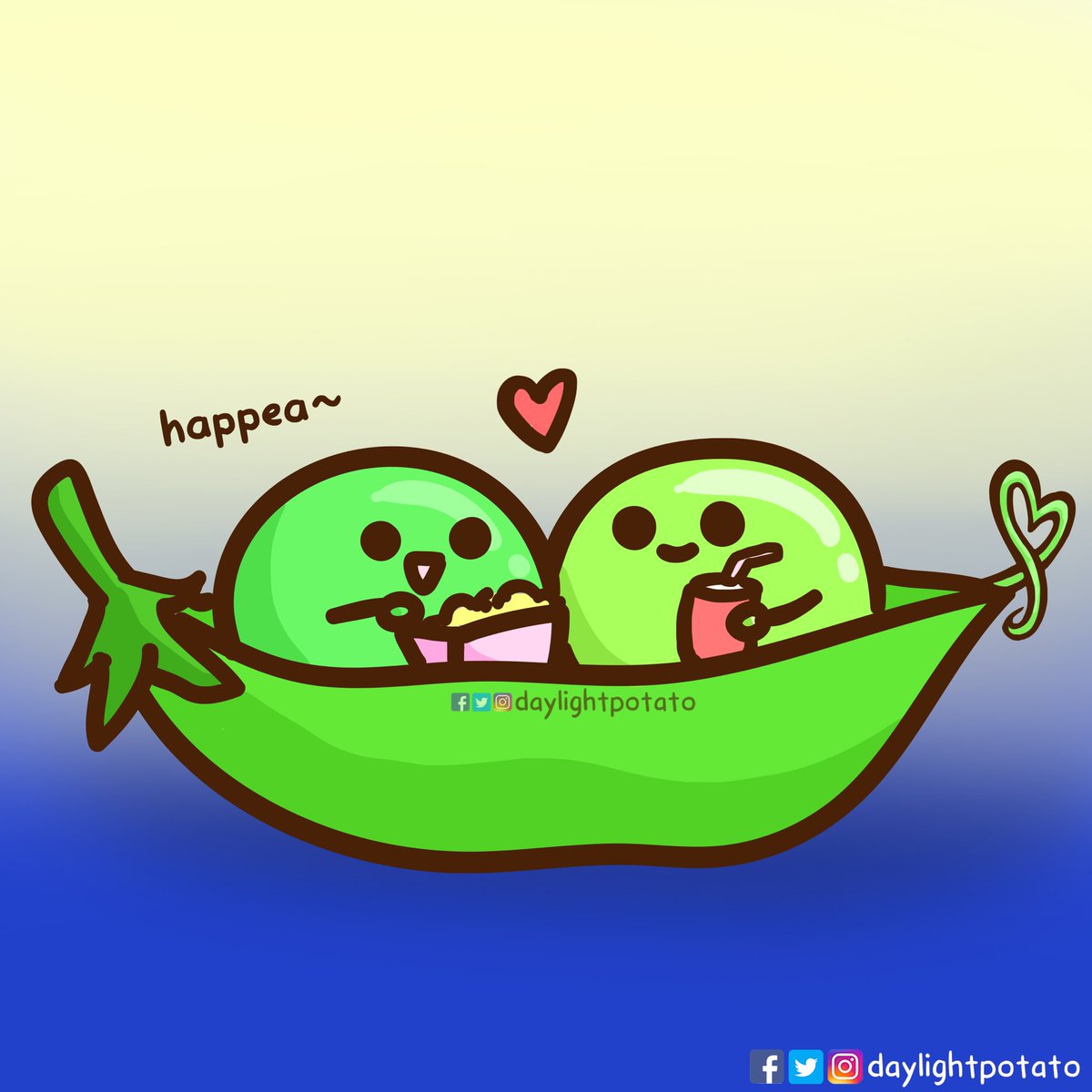 daylightpotato's tweet photo. when peas go to the movies 💚💚💚
what’s your favorite movie?

#pea #peas #movies #puns #pun #MovieReview #moviestowatch #MovieAlert #cinema #cute #comics #comic #food #cutefood #cuteart #kawaii #punny #dadjokes #goodvibes #singapore #characterdesign #cuteness #couplegoals https://t.co/xavCLyPErh