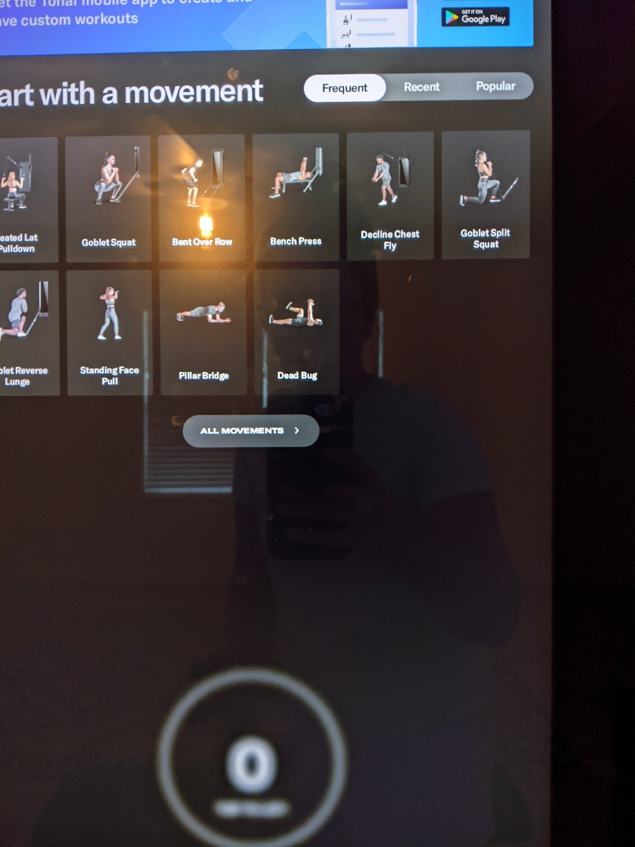 _Mal_Pal_'s tweet photo. Less than 1 month with our @tonal and we are getting the blurred out weight ring of death. Our arms will not re-engage unless we power the machine off for an extended amount of time, then it does it again if we move or rotate the arms at all. Do we have to completely replace it?? https://t.co/Q8BjzXvs3L