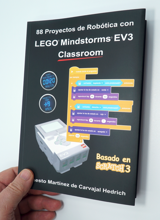 emartinezch57's tweet image. Ya disponible el nuevo libro &quot;88 Proyectos de Robótica con LEGO Mindstorms EV3 Classroom&quot;. Disponible en emchtechbooks.com y Amazon.es #LEGOEV3Classroom #EMCHTechBooks