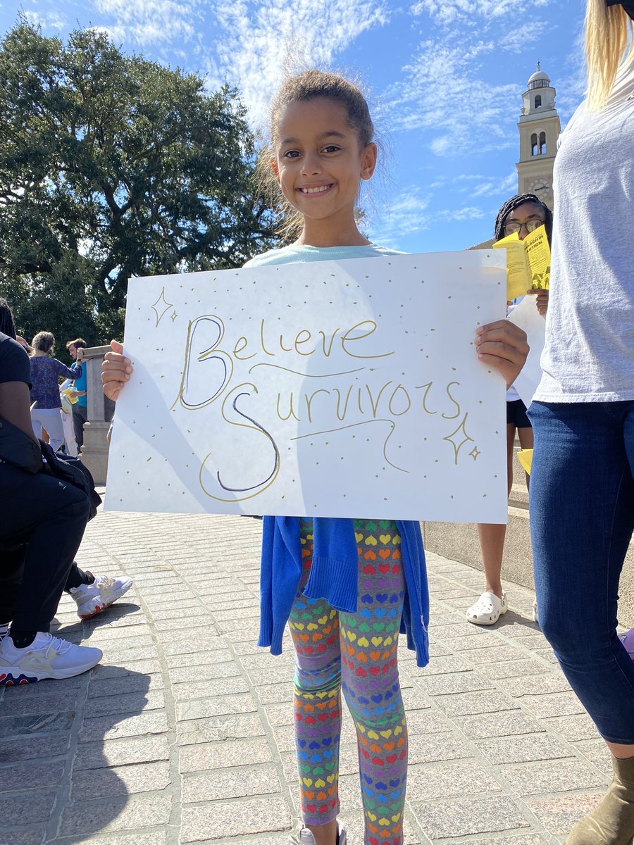 mbthorington's tweet photo. Students protesting at LSU today https://t.co/qE3Qq7mIQs