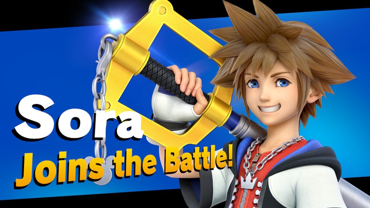 Steve_h1998's tweet photo. It is time...  #SmashBros #NintendoSwitch #kingdomhearts #thankyousakurai https://t.co/w9vueLlmAm
