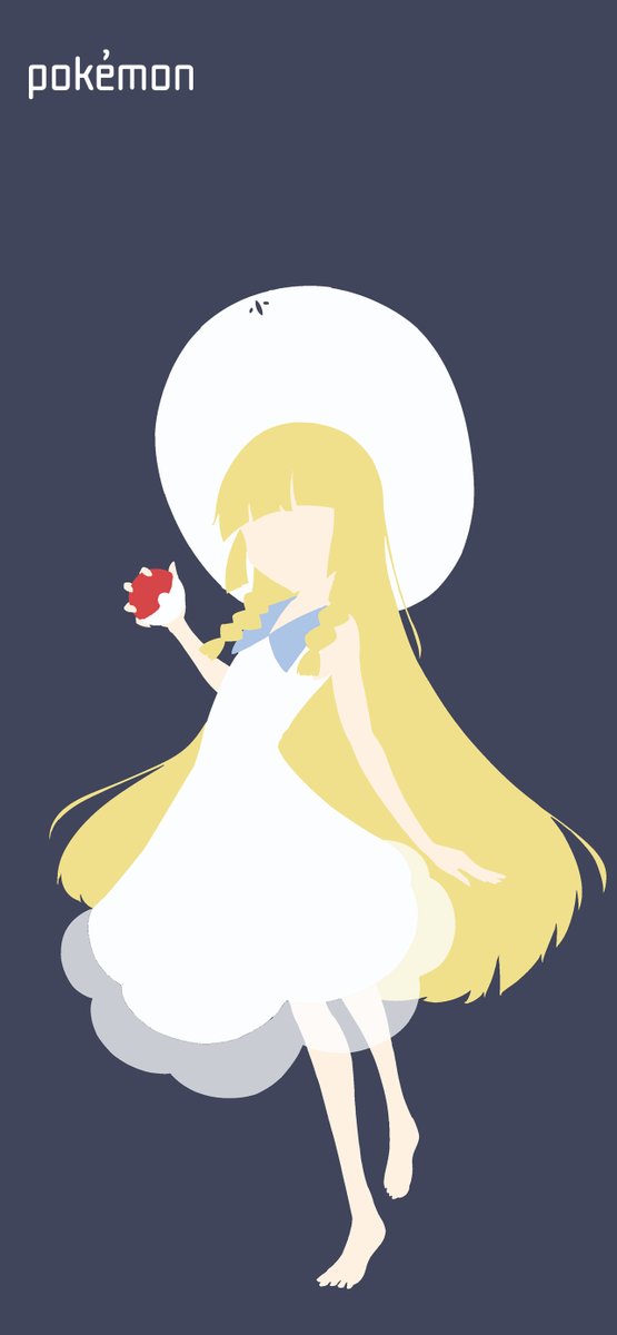 ポケモン スマホ壁紙風リーリエ ポケモン 木屑 絵漫画ご依頼受付中のイラスト ポケモン スマホ壁紙風リーリエ ポケモン 木屑 絵漫画ご依頼受付中のイラスト