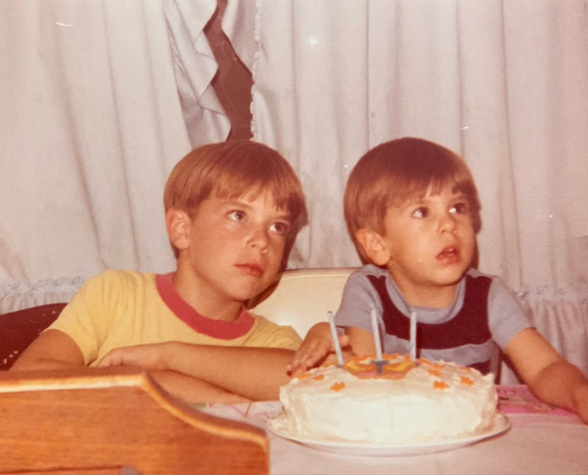 This is a Picture of my Brother and I…..Happiest of Birthdays to My Beloved Brother, Ian…..he is the Jake to my Elwood, the Frank to my Jesse James….the Martin to My Lewis….Happy Birthday Lil’ Brother….I Love You so F-ing much.