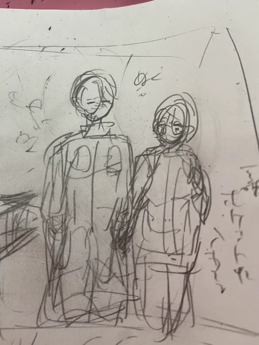 二枚!
最近たくさん漫画かいてる気がする😊 