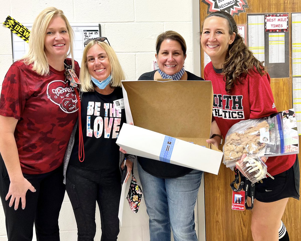 Appreciative off our PTO and the grant committee! So excited for the transformation to come! THANK YOU!!! #cmsnorth #villagenorth