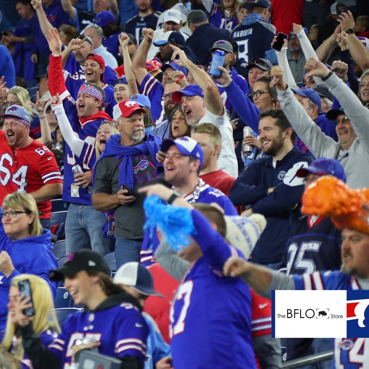 BuffaloBills's tweet photo. This BFLO invasion wasn't overrated. You've taken over, #BillsMafia 

More photos: https://t.co/oMe41Xro3Q https://t.co/Hzp5Fj70cZ