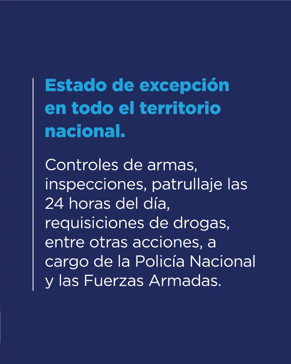 ComunicacionEc's tweet photo. El presidente @LassoGuillermo, mediante un mensaje a la ciudadanía, informó sobre las medidas de seguridad ante la situación actual que vive el Ecuador.

Detalles. ⤵️ https://t.co/vSPYp3sdxY