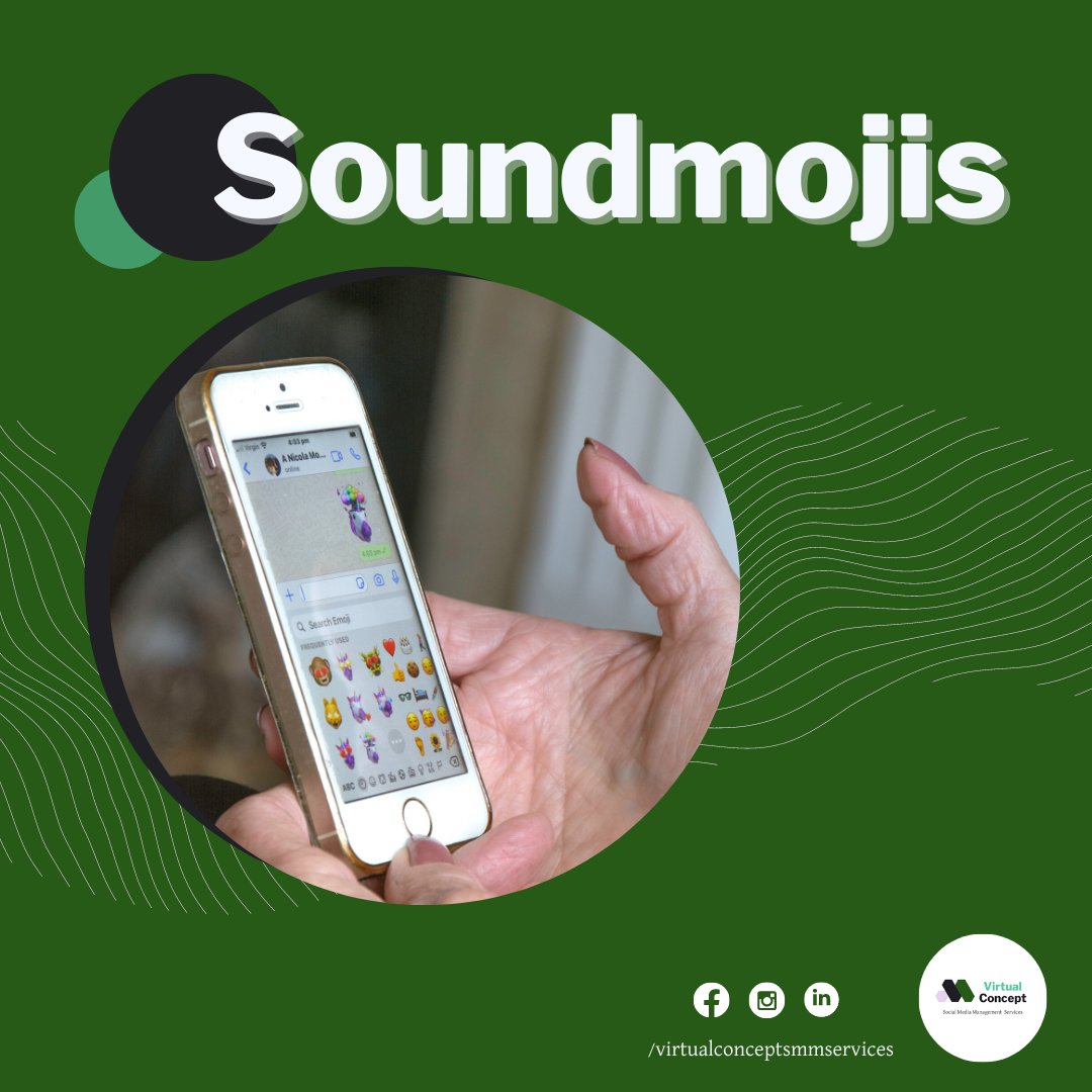 socialsbyarlyn's tweet photo. โจ๐ฏ๐๐๐ ๐๐๐ ๐๐๐๐๐
๐บ๐๐๐๐
๐๐๐๐๐? โจ
Introducing Messenger's newest feature: Soundmojis. Your discussions are getting bigger and bigger!๐ฎ
For reference๐๐ผ https://t.co/bsPg9wV2dd
#virtualconceptsmms #virtualconceptsocials #socialmediamanager #socialmediamanager https://t.co/MNXwvDZm1X