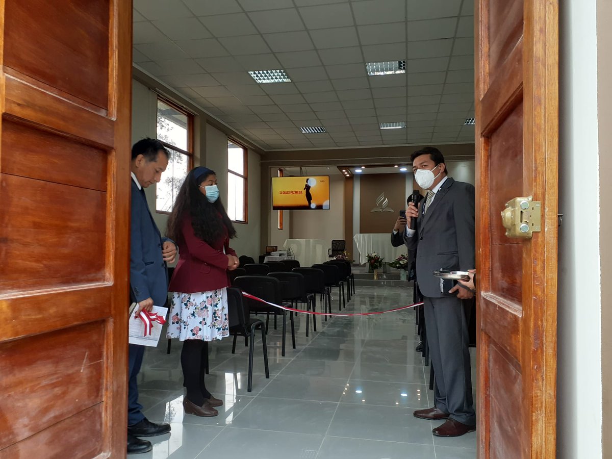 PrAngelGarcia's tweet photo. Gratitud a Dios, Administración #UPN #MPN e iglesia. Se inauguró una #IglesiaRepresentativa con #ImagenCorporativaUPN #IASDAlanBajo #DMBambamarcaNorte
@PrMontalvan @PrVictorVasquez @PrCarranza @waltermurilloa @Pr_Bailon @CarlosRequejoP CPC Mervin Chávez https://t.co/MkS1jGqUbr