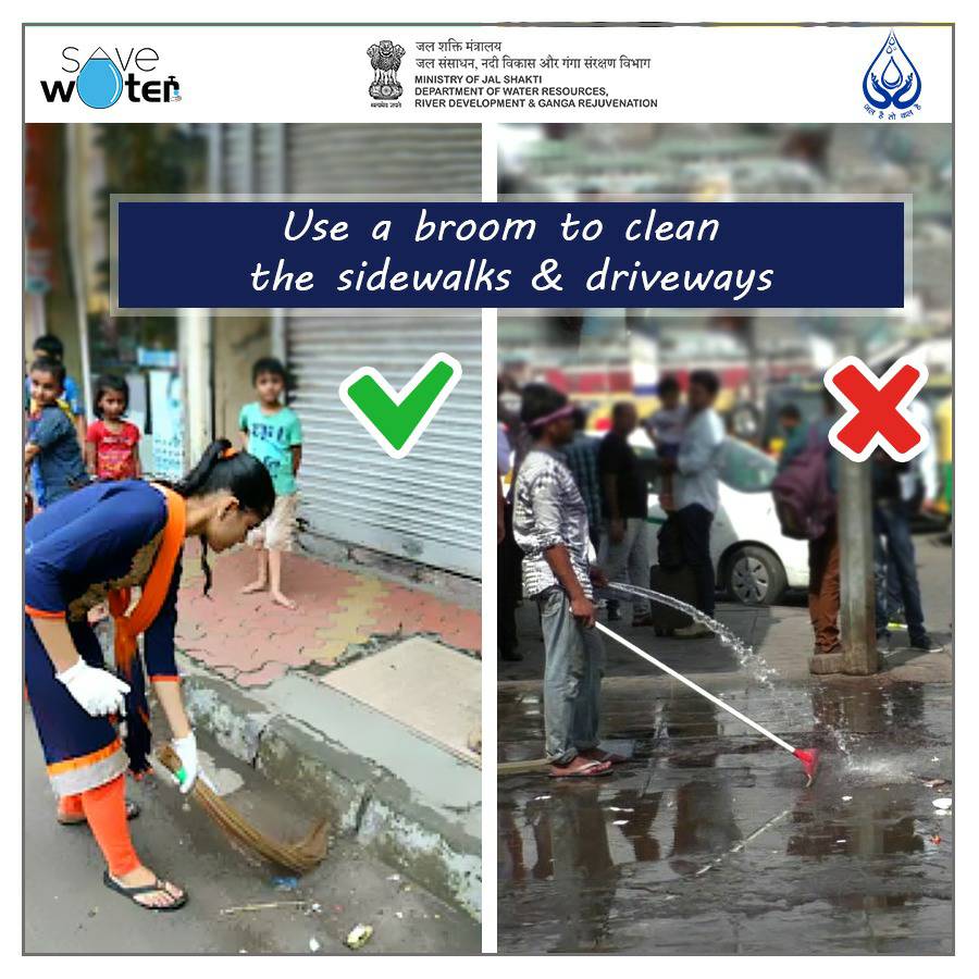 DoWRRDGR_MoJS's tweet photo. Use a broom to clean the sidewalks &amp; driveways!!!
#SaveWater #SaveWaterTips https://t.co/Egg5FI483x