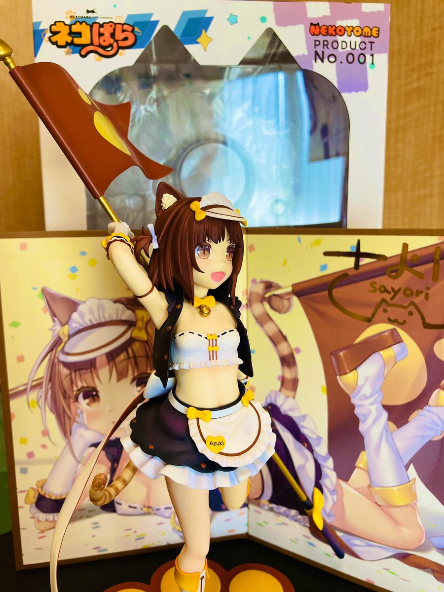 kimu0429's tweet photo. NEKOYOME様より、「ネコぱら」のアズキ レースクイーンVer.が到着しました!こちらのメーカーのデビュー作ではありますが、特に気になる所もなく、アズキのレースクイーンとしての生き生きとした姿を身近で感じられる作品です(≧∀≦)皆さんも是非、お迎えくださいませ!
#さより
#ネコぱら
#NEKOYOME https://t.co/g0Mbtg3eKk