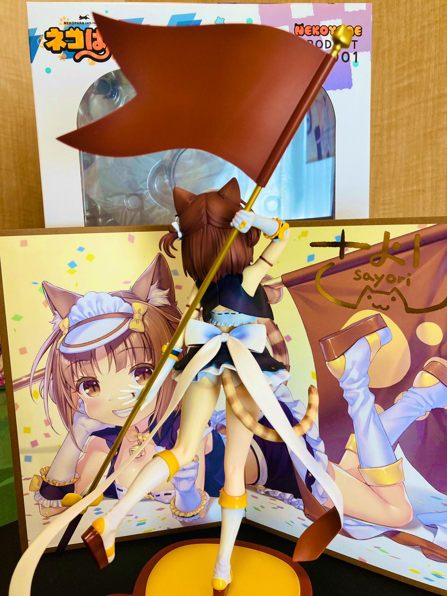 kimu0429's tweet photo. NEKOYOME様より、「ネコぱら」のアズキ レースクイーンVer.が到着しました!こちらのメーカーのデビュー作ではありますが、特に気になる所もなく、アズキのレースクイーンとしての生き生きとした姿を身近で感じられる作品です(≧∀≦)皆さんも是非、お迎えくださいませ!
#さより
#ネコぱら
#NEKOYOME https://t.co/g0Mbtg3eKk