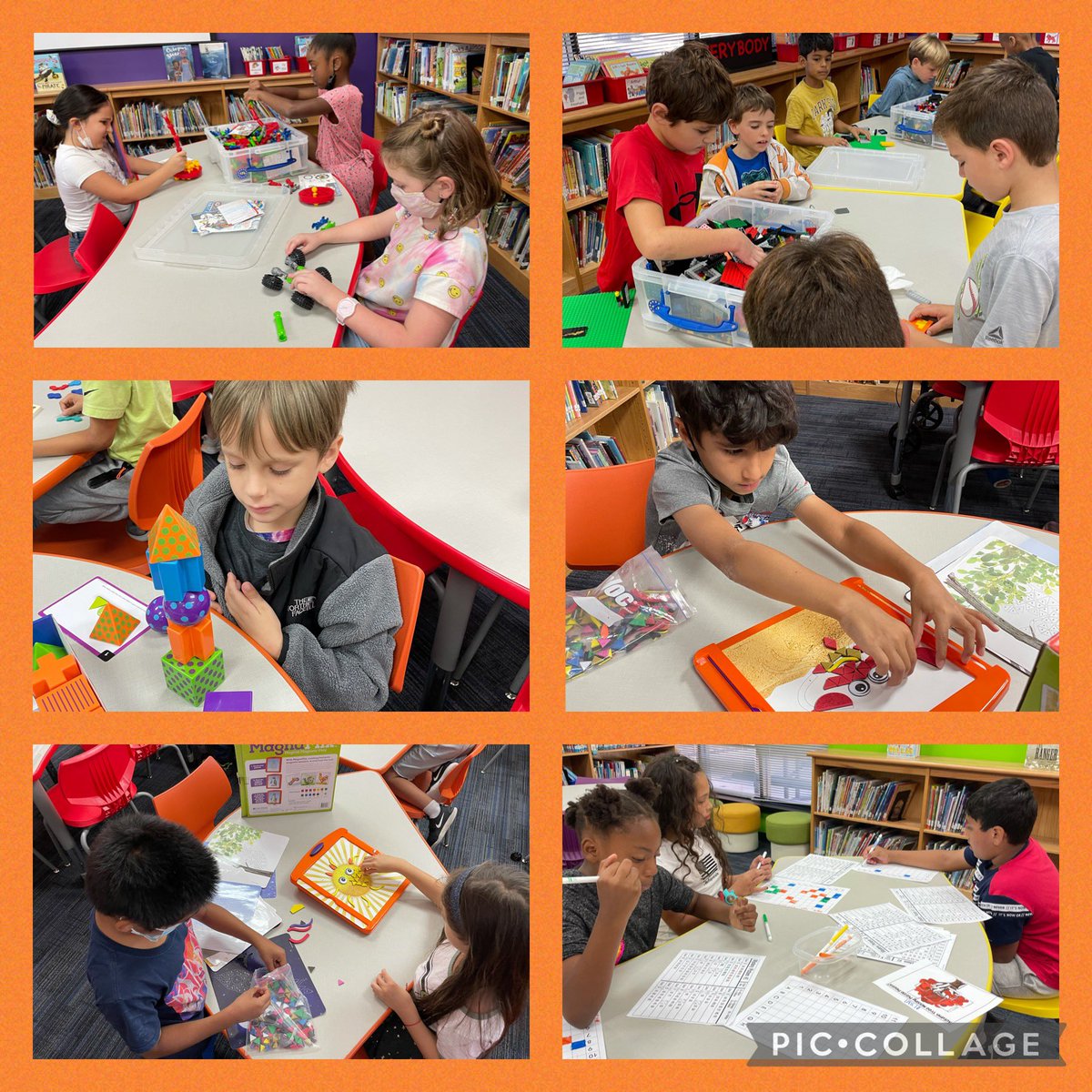 Haggarlc's tweet photo. Had a great day of maker space with @Haggar2nd and @haggar3rd today.  So much fun creating, thinking and problem solving.#haggarlearns https://t.co/McmYHO5MiO