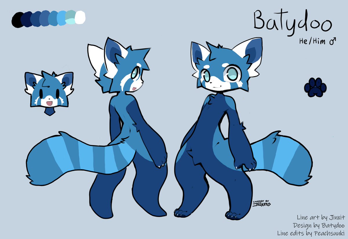My blue panda's ref 
Thanks <a href="/dont_jinxit/">🌵dont_jinxit🌵BUY MY HOODIE!</a> for base
Thanks @peachsuuki for help with the line edits <3
I did this a while ago but I'm not at all active on twitter