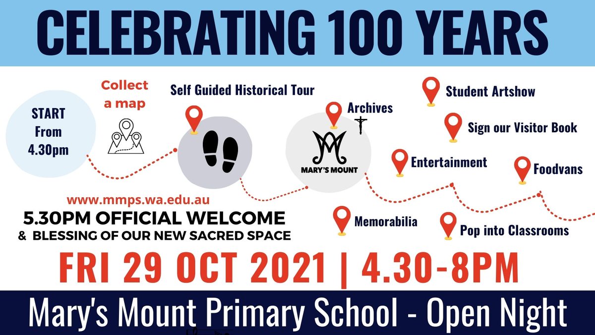 Please spread the word.... past students, staff and families are all invited. We are looking forward to showing you our new Sacred Space too! (Blessing at 5.30pm). <a href="/CatholicEdWA/">Catholic Education WA</a>