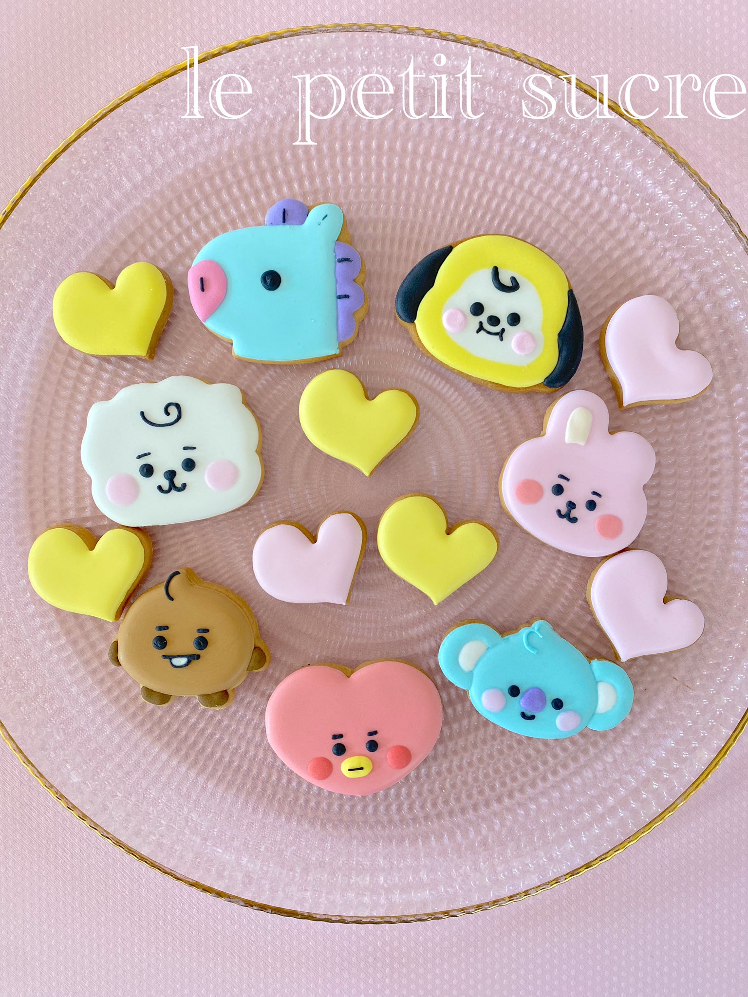 チクロ オーダークッキー Bt21 Bts Btsクッキー Btsアイシングクッキー Btsアイシング Bt21baby Bt21 T Co H1byivq6ml Twitter