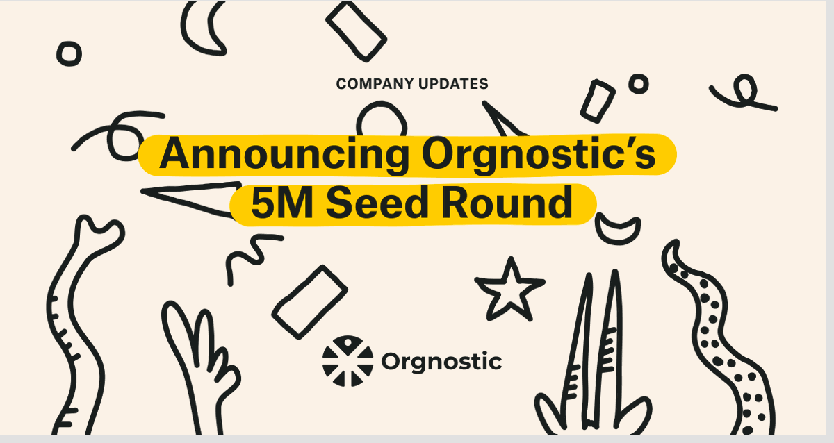 Orgnostic's tweet photo. 📢  We have big news for you: we have raised a $5M seed round! 🎉

The investment will speed up the journey to our vision of enabling 1000s of fast-changing companies &amp; their busy HRs to make better, data-driven decisions 📈🕴️🏄‍♂️

Read about what’s next: 
https://t.co/6ttP6UPXXd https://t.co/VBwyf97Jzy