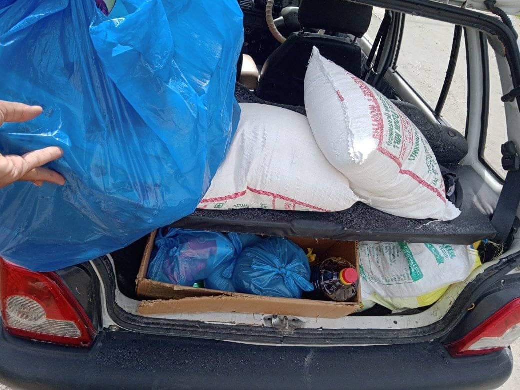 icops764's tweet photo. Our volunteer brought us a case of a lady: sole bread winer with two elder handicapped brothers to care of. With everything on her hands they wouldn't have been able to enjoy the two Eids this year. 
Our team, with its humble effort, provided her with bakery, clothes, and ration https://t.co/75ByGRZP9y