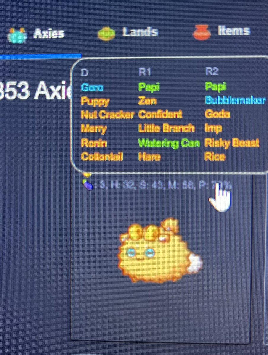 g1ngersn4pblood's tweet photo. Guys, I love Axie and this AMAZING community!💙 I got my first payout from twitch and wanna give it ALL back to you guys for being so amazing and supportive to me💙 I’ll be gifting this Axie to someone who retweets this and shares a picture of you doing something you love😊😊 https://t.co/e5V5UopQCK