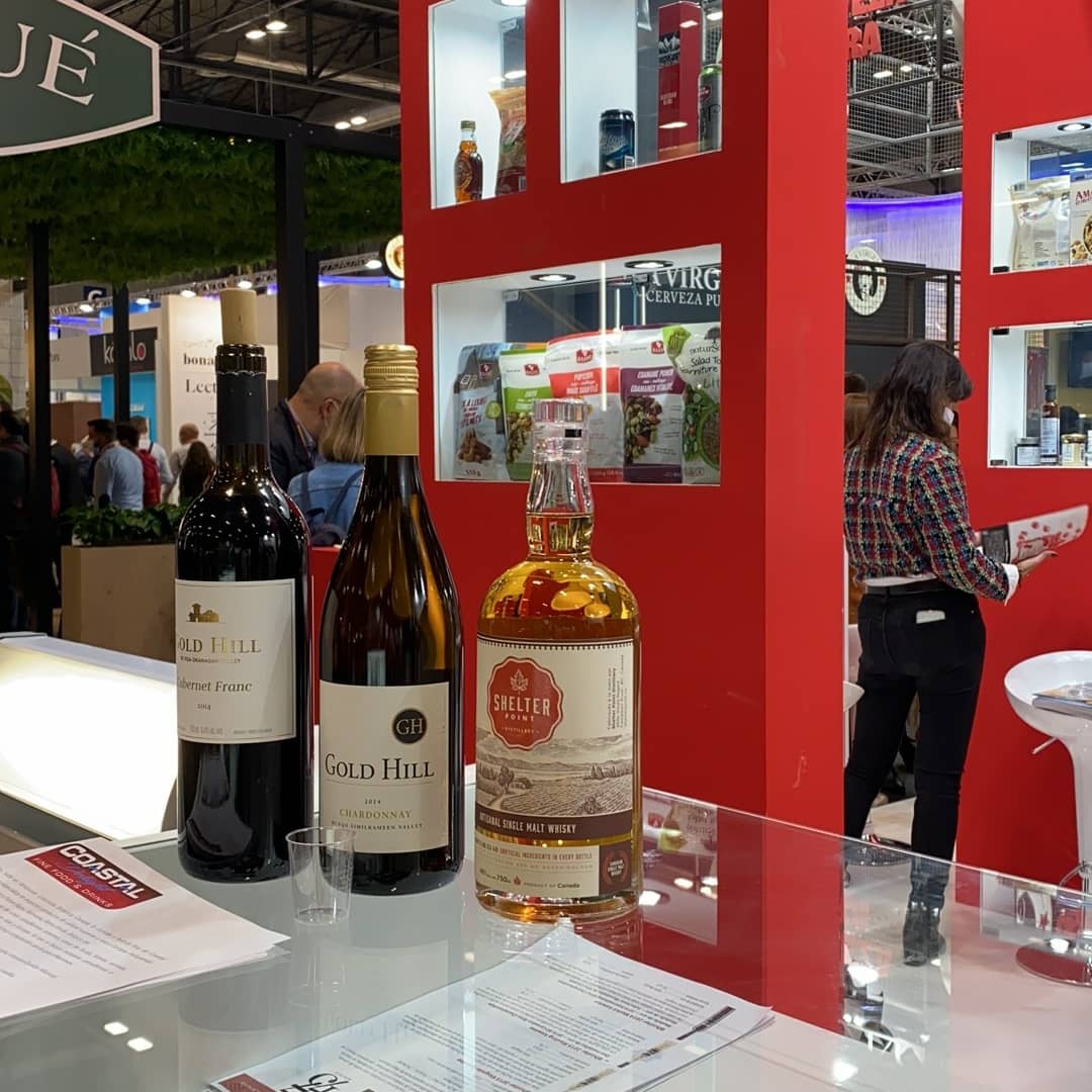 CoastalDelight's tweet photo. Day 2 at Salon de Gourmet, Madrid, Spain. Come visit us and taste the delicious wine, icewine, spirits and craft beer from BC, Canada. Stand# 6D06 
#SalonGourmets2021 #salongourmets #coastaldelight #coastaldelightfooddrinks https://t.co/6amKy5axIH