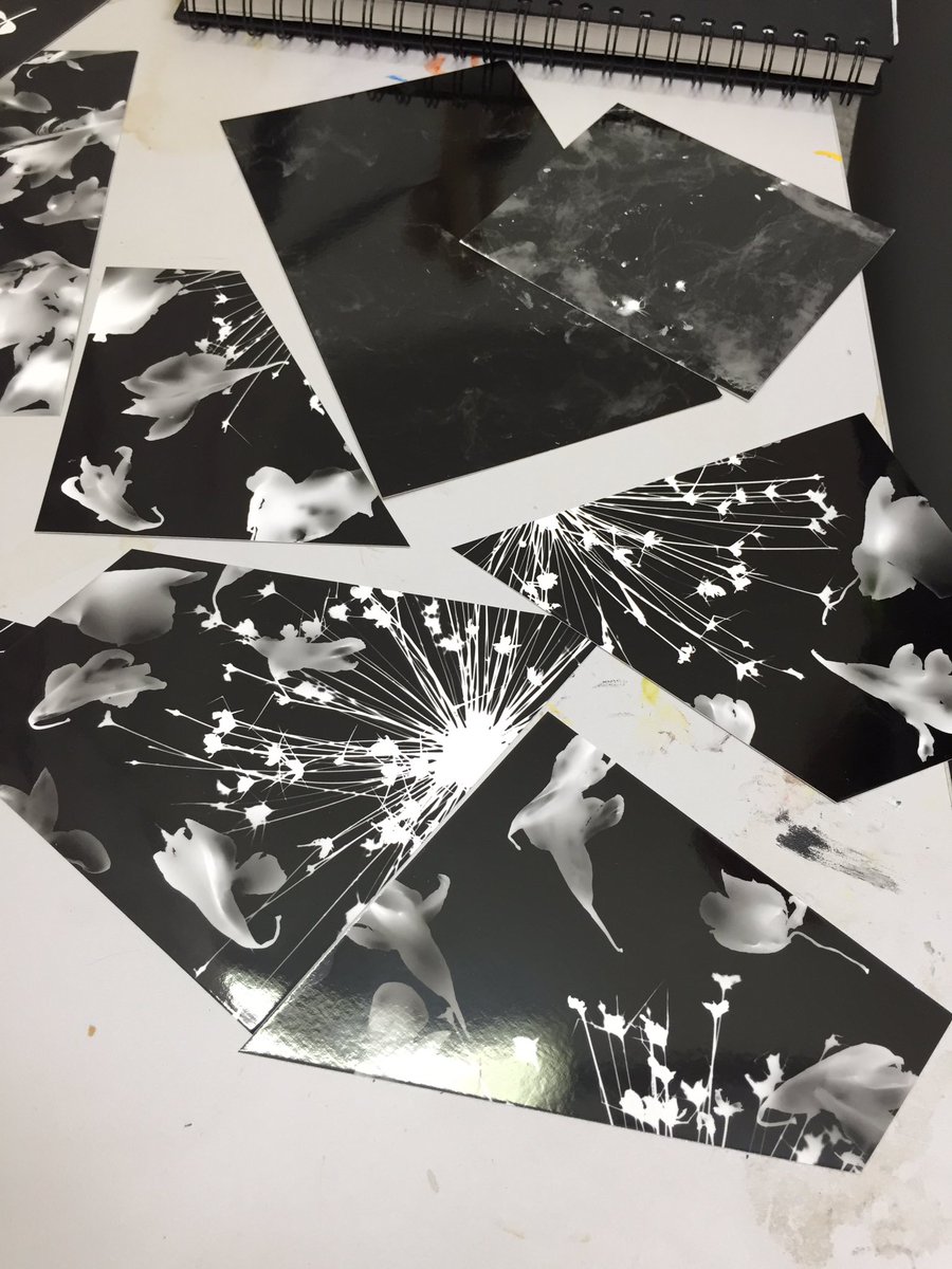 TheBridge_Arts's tweet photo. Some great work this week from our @UniKent students, exploring form through photograms in the dark room, at the Tonbridge campus of @NKCollege1
.
#tonbridgeartschool #photogram #rayogram #cameralessphotography https://t.co/PBO52y0Wh1