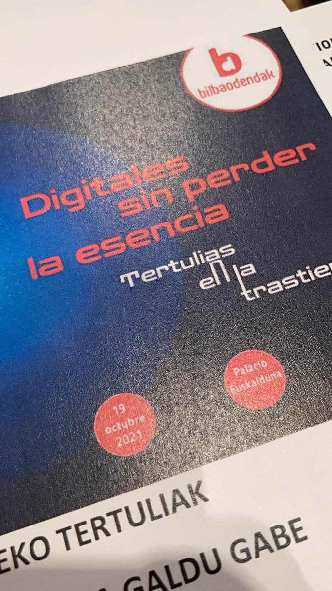 B10Suuma's tweet photo. #digitalizacion y #retail El #comerciolocal siempre en movimiento @bilbao_Dendak https://t.co/P46SVd0fyT