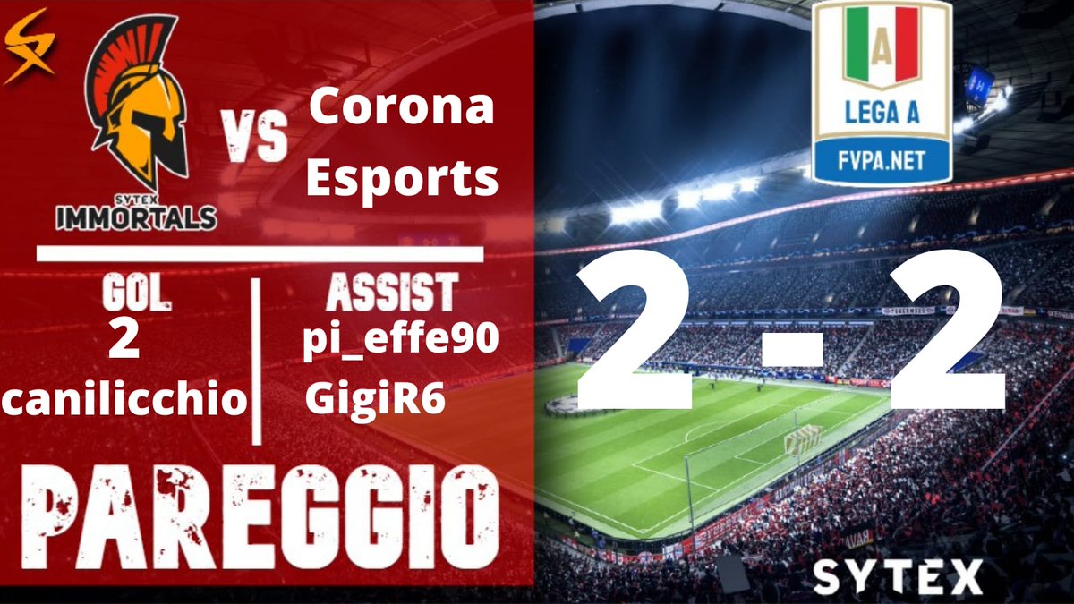 2016immortal's tweet photo. Ottimo avvio anche in @FVPA_net serie a
Doppio assist per @Jecko1997
Anche lui lascia il segno all'esordio✅🔝
Scatenati i nostri bomber @Canilicchio e @AngeloCarr15
Assist per i nostri veterani @fenderico_p
e @R6Gigi❤️ https://t.co/k7FGLEi2Jl