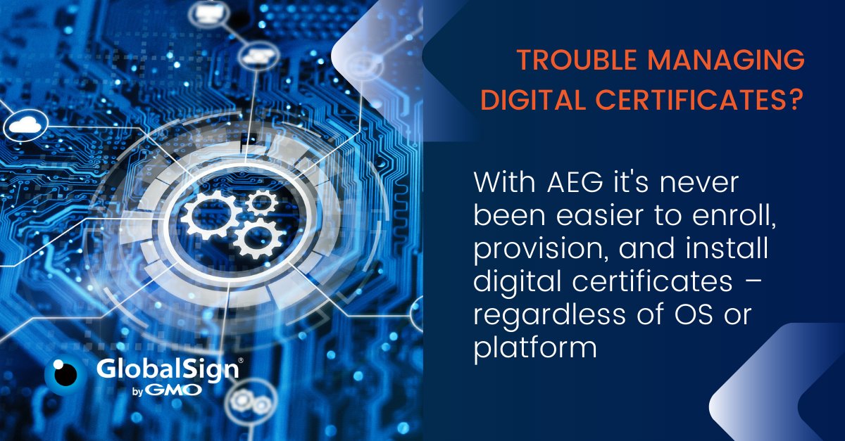 BrixAndreas's tweet photo. Digital certificates are increasing for organizations looking to secure online transactions, digitally sign documents and more. As the number of certificates grows, so does cost and staff time. Our platform – AEG, automates the process, request a demo! https://t.co/vFzvzHemQ6 https://t.co/WWyaxhaFBi