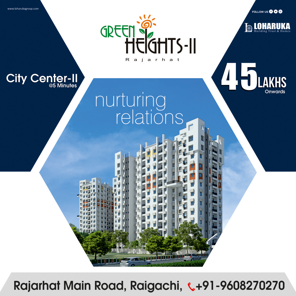LoharukaGroup's tweet photo. Green Heights II on Rajarhat Main Road is the name of affordable luxury. 
Ranging from the Amphitheater to the Badminton court this address has it all. 
HIRA Reg. No. HIRA/P/NOR/2021/001280 
#2BHK #2bhkhouse #2bhkflats #2bhkhomes #2bhkforsale #realestate  #LoharukaGroup https://t.co/5aT8H7NEfB