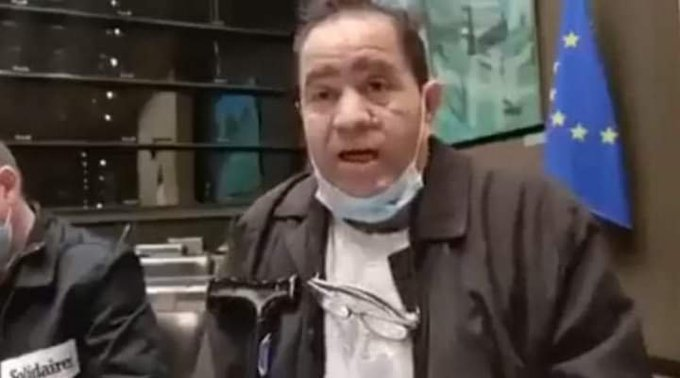 1wLIFH9RJxHOVa3's tweet photo. من داخل الجمعية الوطنية الفرنسية... الخائن العميل النقابي "رشيد ملاوي" رئيس نقابـة الإدارة #SNAPAP بإسم الشـعب يدعـو للتدخل الأجنبـي بـ "الجزائـر" لإزاحة النظام الجزائري وإسقاطه...تجدونهم في النقابات, الاحزاب, الادارة, البنوك, في "اير مقران",في السوناطراك..#الماك_الارهابية_منظومة https://t.co/hDDpcPaX5K