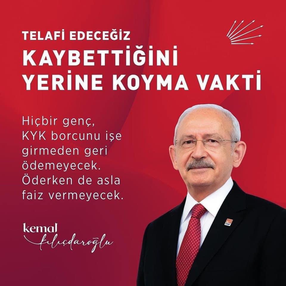 MuharremErkek17's tweet photo. Telafi edeceğiz!
İktidarın gençlerimize kaybettirdiklerini yerine koyma vakti geldi...
#KılıçdaroğluNeSöyledi https://t.co/Ibe7KyCtVG