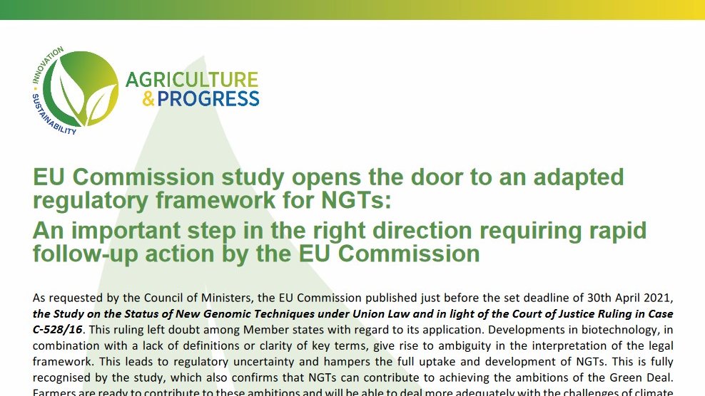 Agriculture & Progress (@agriprogress) on Twitter photo <a href="/AgriProgress/">Agriculture & Progress</a> thanks the #Euroseeds2021 congress for addressing the crucial issue of #0s as a means to tackle climate change while meeting consumer needs 💡🌱
Learn more about our position here 👉agriprogress.info/wp-content/upl… <a href="/AgriProgress/">Agriculture & Progress</a> thanks the #Euroseeds2021 congress for addressing the crucial issue of #0s as a means to tackle climate change while meeting consumer needs 💡🌱
Learn more about our position here 👉agriprogress.info/wp-content/upl…