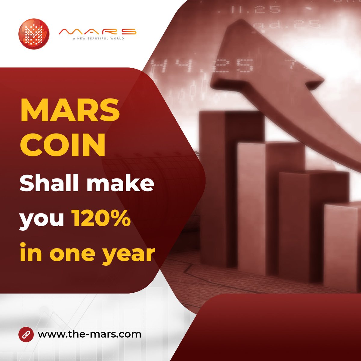 MARSDeFi1's tweet photo. MarsCoin- House of Abundance
#marscoin #marsecosystem #marsdefi #marsdefiecosystem #marscoindefi #marscrypto #marscryptocurrency #cryptocurrency https://t.co/aE0401TfDq