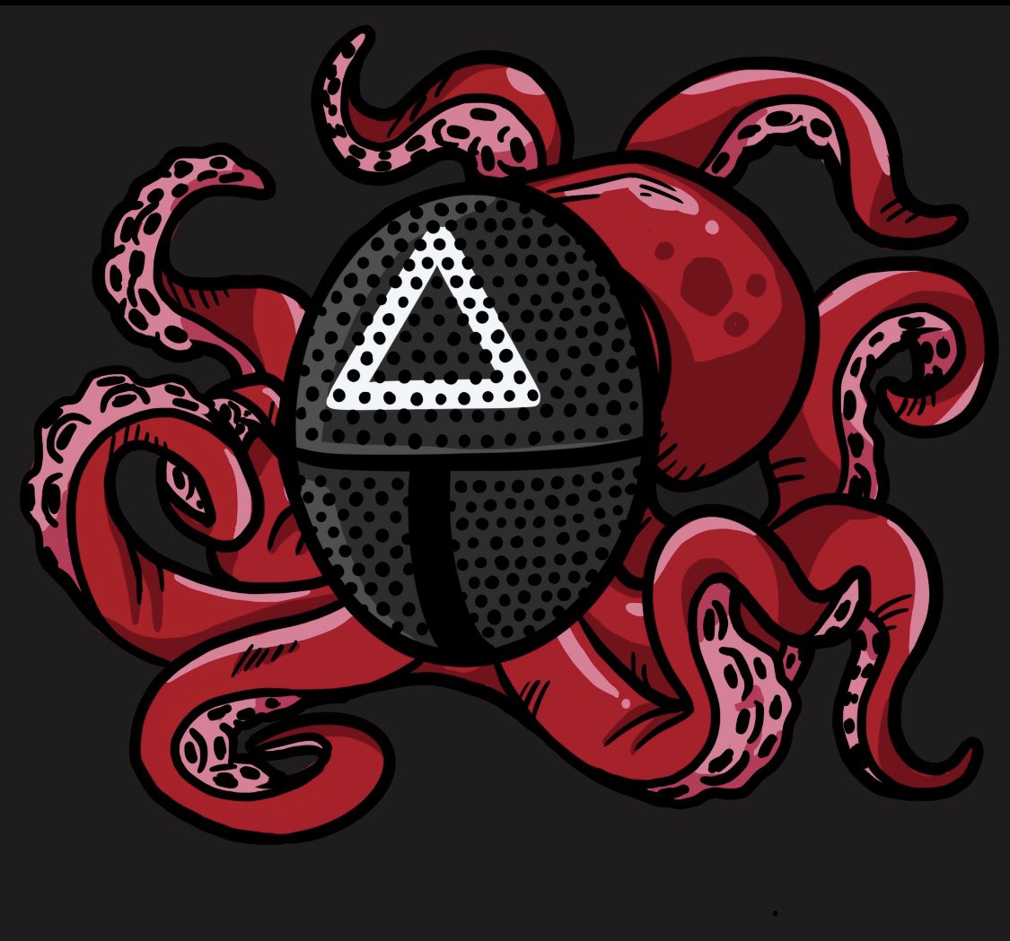gus_octopus's tweet image. 🔼⏺⏹ #NFT #art #Eth #illustration #octopus @opensea #opensea #drawing #artwork #NFTs #NFTCommunity #nftcollector #SquidGame
