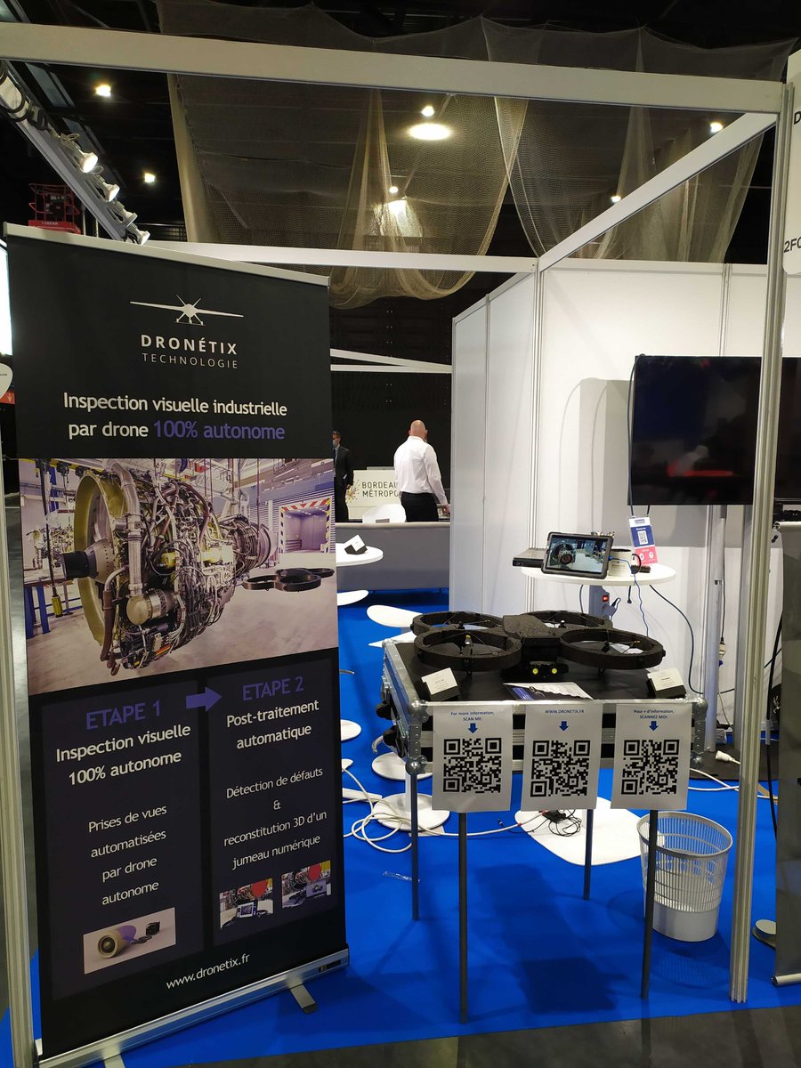 Dronetix's tweet photo. On vous attend sur notre stand de l' @uav_show  à Bordeaux ! https://t.co/Ned3PiIh1e