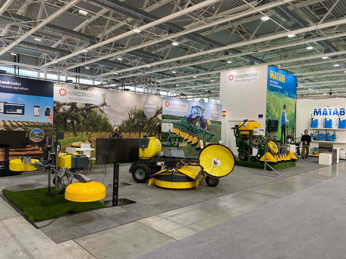 Micron's at @EimaInt! Make sure to come say hi at the Micron-Goizper stand Hall 30 C33

<a href="/matabisprayers/">Matabi Pulverizadores</a> 

#sprayer #farming #garden #weedcontrol #pestcontrol #eima2021 #eimainternational #eima