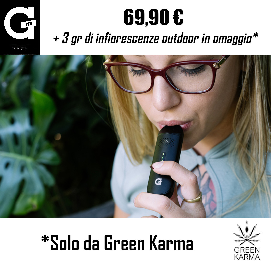 GreenKarmaCBD's tweet photo. Ｇ－ＰＥＮ Ｄ▲ＳＨ. 
Il G Pen Dash di Grenco Science è un vaporizzatore compatto e leggero per la vaporizzazione esclusiva di erba #Eternals #Trieste #Cannabis #CannabisLegale #gfvip #21ottobre #CBD #cbg #TuttiDicono #medicalcannabis #vaporizzatori #GpenDash #AppleEvent #Apple https://t.co/rOPLQPZ5Mv
