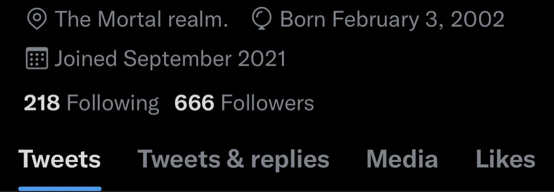 Ah yes the perfect amount of followers for a demon to have.