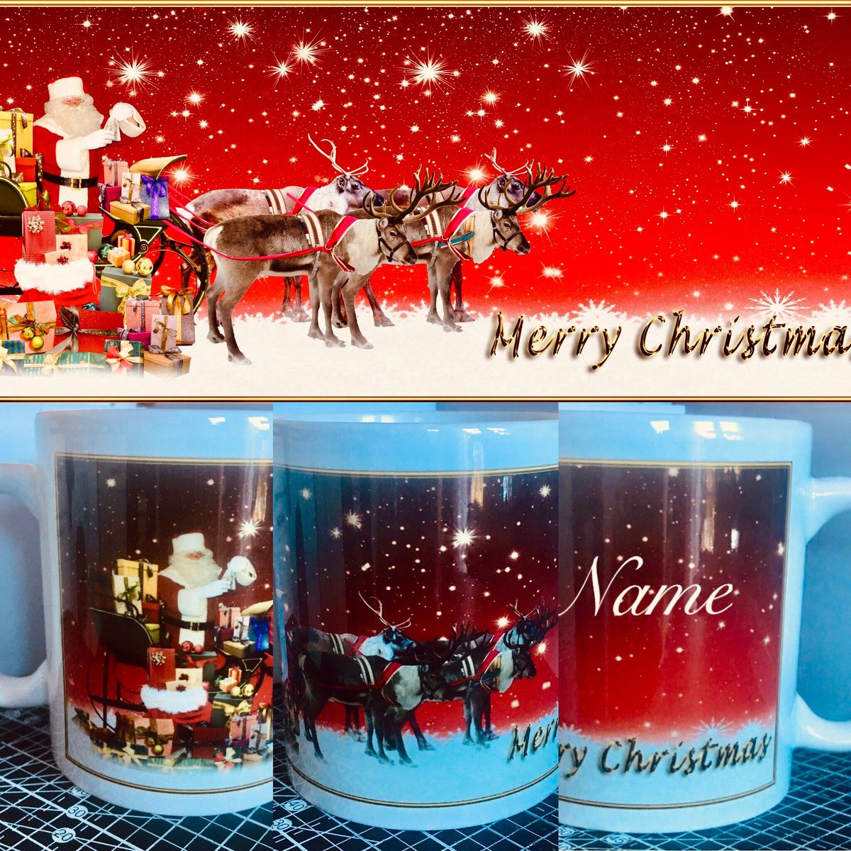 Excited to share the latest addition to my #etsy shop: Christmas Mug - Personalised Gift
 #xmascupcustom
#customisedmug
#fatherchristmasmug
#festivemug
#ceramicxmasmug
#seasonalgift
#christmasmug
#santaandreigndeer
#personalisedmug
#customxmasmug
#xmassantamug
#mugpresent
#mug