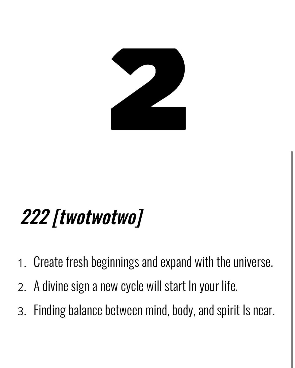 twotwotwoco's tweet photo. Create your own path and everything will balance itself out #222 https://t.co/MAcv7eyL1N