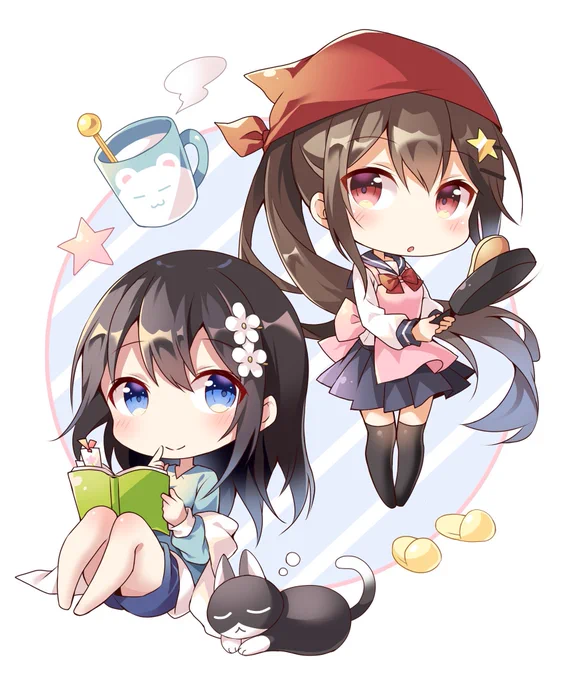 #デフォルメ絵を流してデフォルメ民を増やそう
オリジナル編🌸 