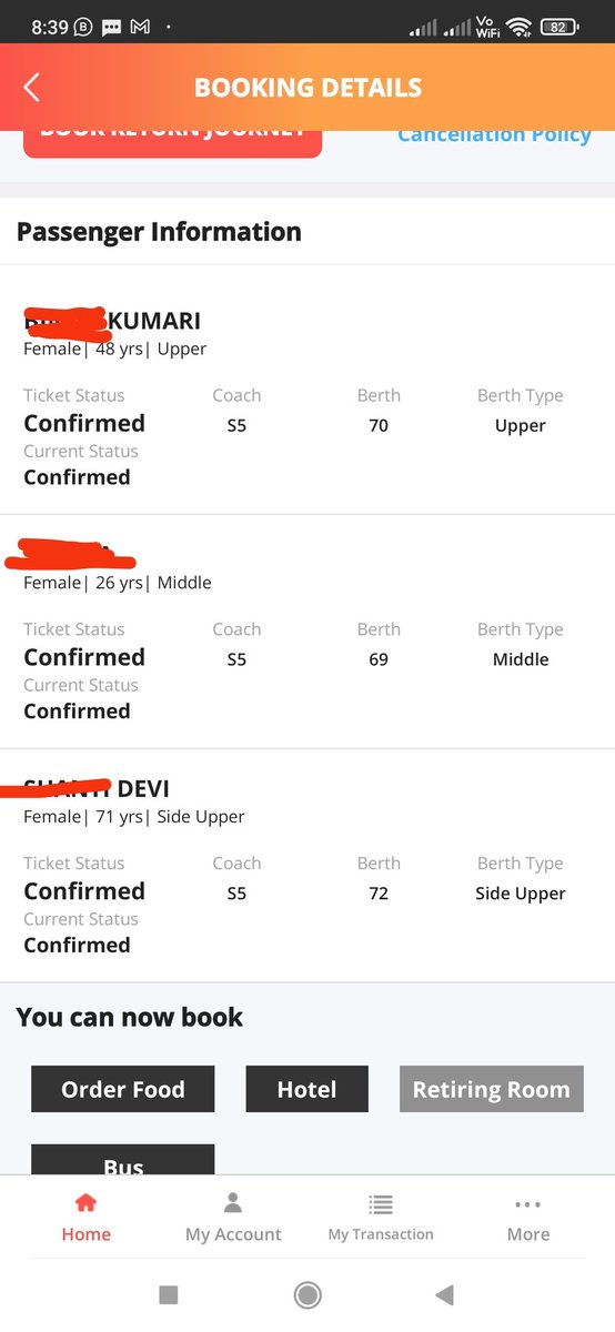 abhisky20's tweet photo. See the age of passengers travelling with infant and what seat you system have allocated.

Really its very bad even after selecting preferred seat it has not given a single lower berth.

Please upgrade your system IRCTC.
PNR 6757712261
Hope my complaint will be considered. https://t.co/heELtgAIqX