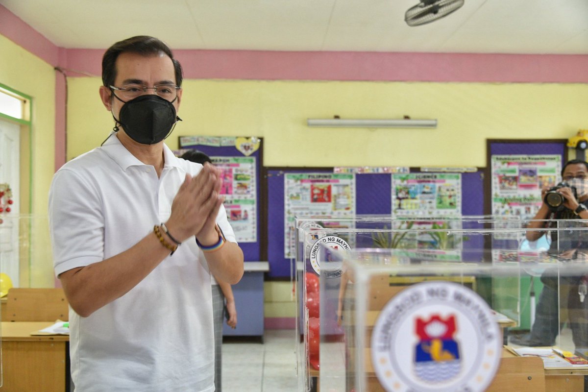 IskoMoreno's tweet photo. Handa na po ang Maynila para sa pagbubukas ng limited face-to-face classes! https://t.co/y7BIwc0qOy