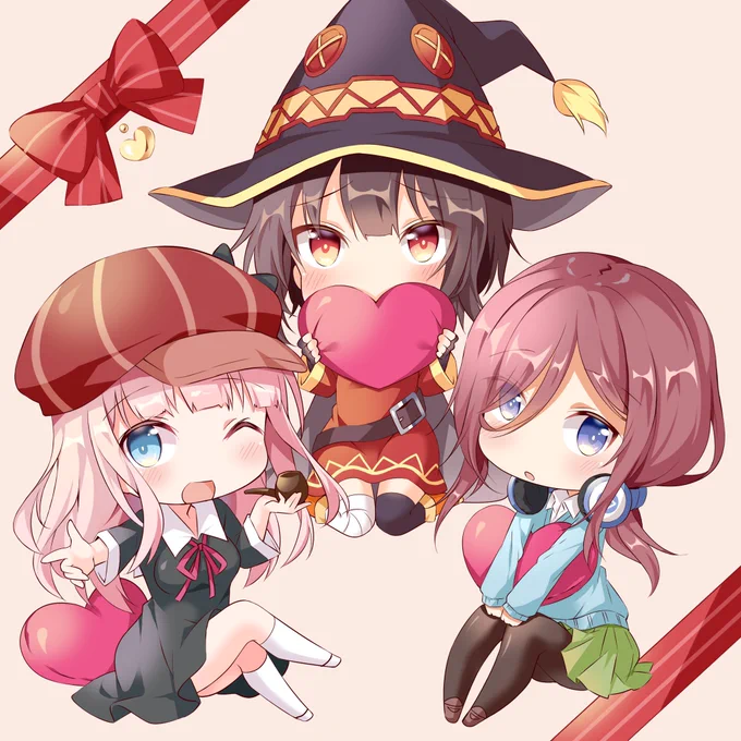 #デフォルメ絵を流してデフォルメ民を増やそう
版権編💖 